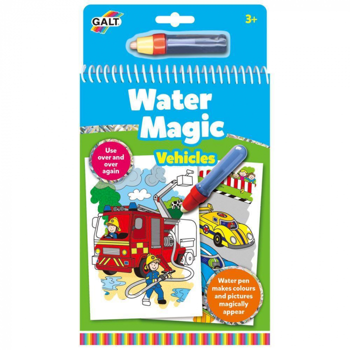 Water Magic: Carte de colorat Vehicule