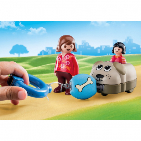 1.2.3 Mama Si Fetita Cu Masinuta Catel Playmobil [1]