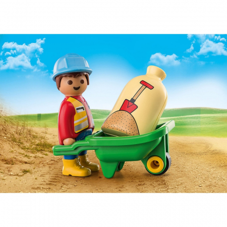1.2.3 Muncitor Cu Roaba Playmobil [1]