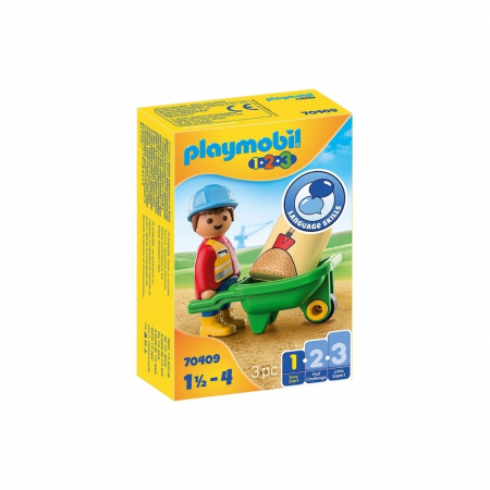 1.2.3 Muncitor Cu Roaba Playmobil [0]