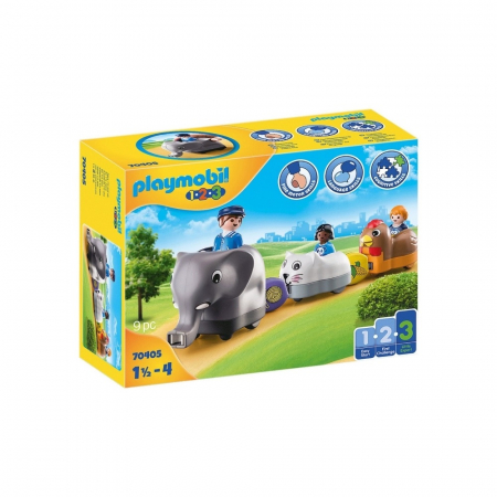 1.2.3 Tren Cu Animalute Playmobil [0]