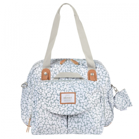 Genti bebe - Geanta de infasat Beaba Geneva II Cherry Blossom