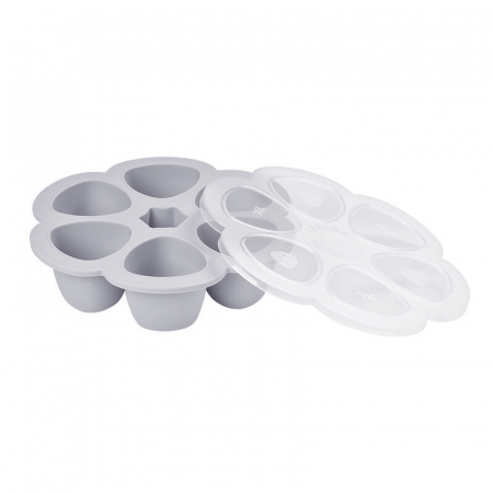 Recipient ermetic silicon multiportii 6x150 ml Beaba Light Mist [2]