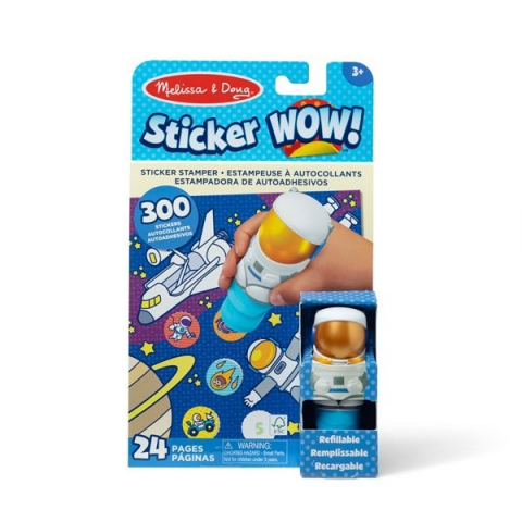 Arta si creatie - Activitati cu autocolante Sticker WOW Astronaut