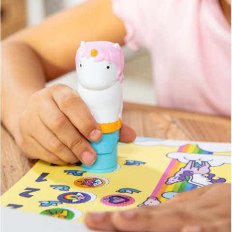 Activitati cu autocolante Sticker WOW Unicorn [3]