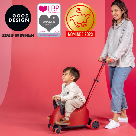 Trotineta 5-in-1 Yvolution Y Glider Luna Red [6]