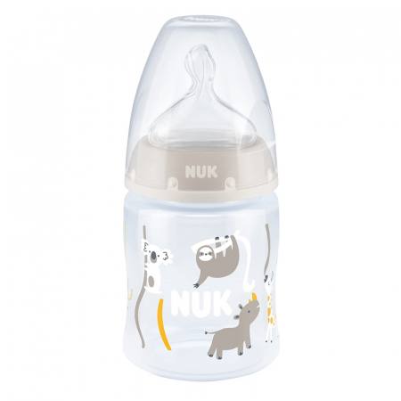 Biberoane tetine suzete - Biberon Nuk First Choice PP 150 ml Control Temperatura Tetina Silicon M 0-6 luni Koala