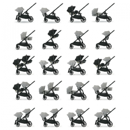Al doilea sezut carucior Baby Jogger City Select Slate [4]