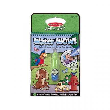 Apa Magica Carnet de colorat Animale Melissa and Doug [0]