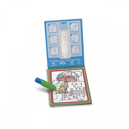 Apa Magica Carnet de colorat Animale Melissa and Doug [2]