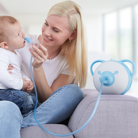 Aspirator nazal electric Nosiboo Pro2 Albastru [4]