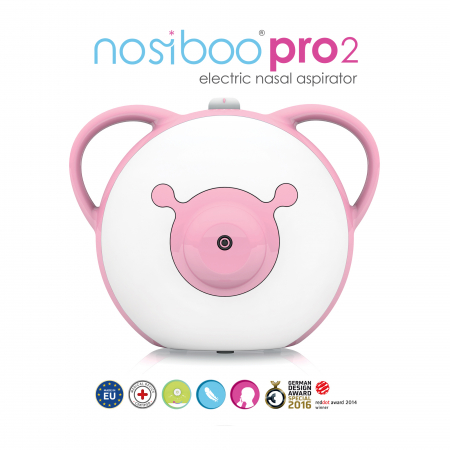 Aspirator nazal electric Nosiboo Pro2 Roz [2]