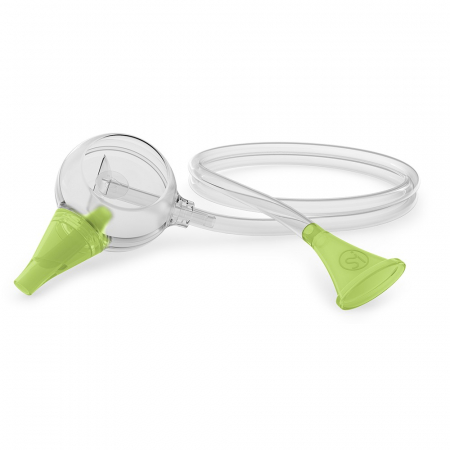 Aspiratoare nazale copii - Aspirator nazal manual Nosiboo Eco verde