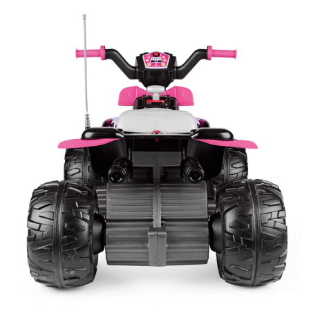 ATV Peg Perego Corral T-Rex, 330W, 12V, 3 ani +, Roz/ Negru [6]