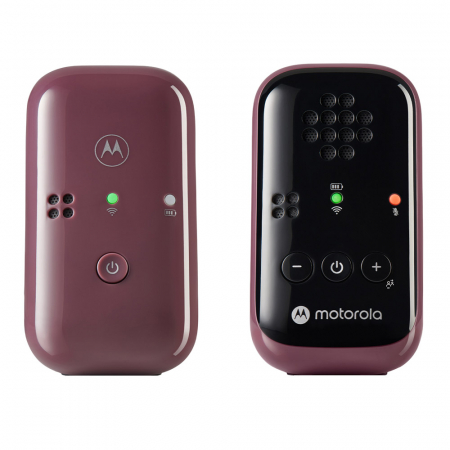 Audio monitoare bebelusi - Audio Monitor Digital Motorola PIP12 Travel Pink