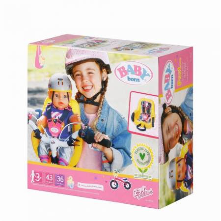 BABY Born - Scaunel De Bicicleta 43 Cm [0]