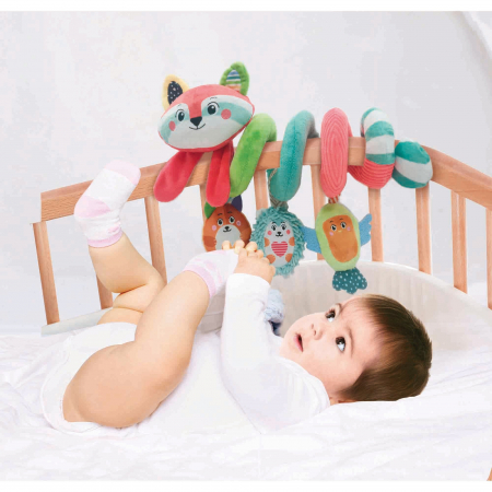 Baby Clementoni - Jucarie De Plus Spirala Cu Animalute [3]