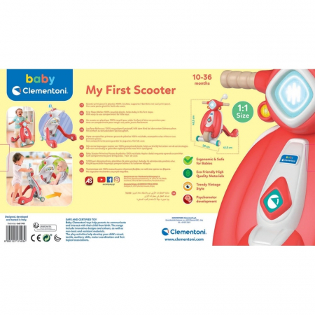 Baby Clementoni - Primul Meu Antemergator Vintage [5]