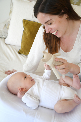Baby nest ergonomic Red Castle Cocoonababy 10° Flori de Bumbac [3]