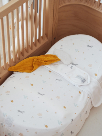 Baby nest ergonomic Red Castle Cocoonababy 10° Happy fox [6]