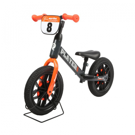 La plimbare - Balance bike Qplay Player portocaliu