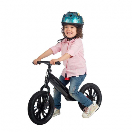 Balance bike Qplay Racer Negru/Rosu [3]