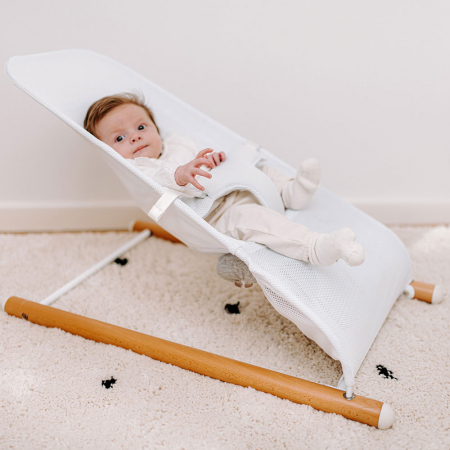 Balansoar Childhome Evolux, Natural/Alb [5]