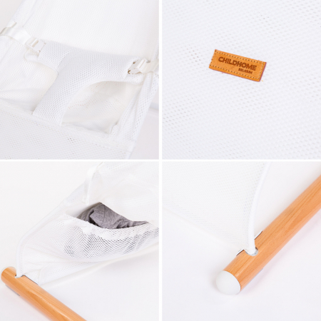 Balansoar Childhome Evolux, Natural/Alb [2]