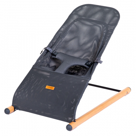 Balansoare bebelusi - Balansoar Childhome Evolux, Natural/Antracit-Resigilat