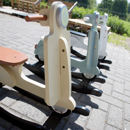 Balansoar Childhome Scooter, MDF Crem [4]