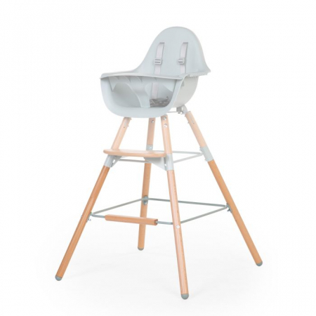 Set picioare cu suport pentru scaun de masa Childhome Evolu Natural/Menta [1]