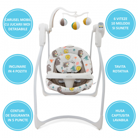 Balansoar Graco Lovin Hug Bear Tales [4]