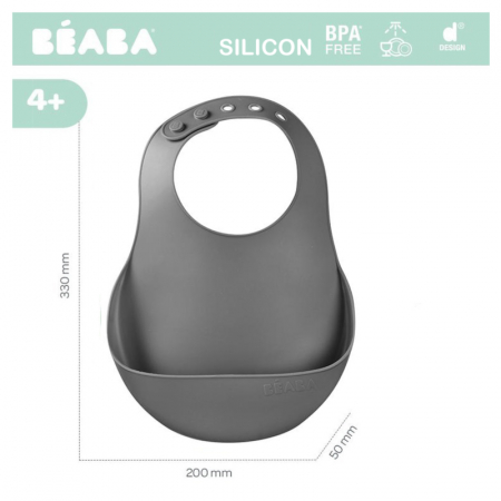Baveta silicon Beaba Mineral [2]