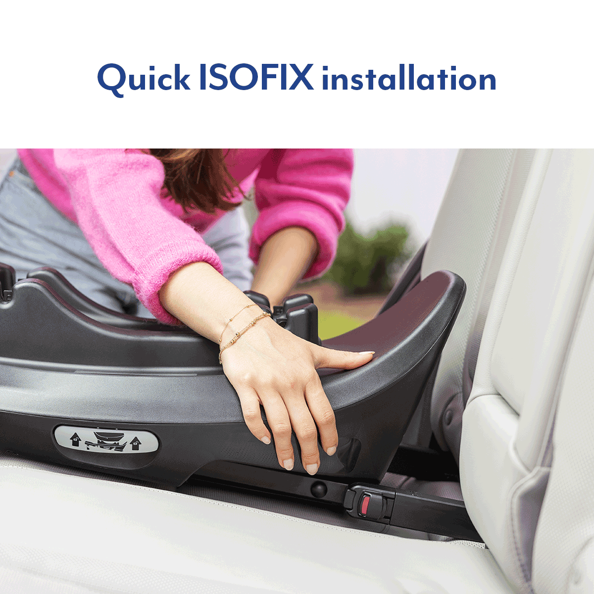 Baza Isofix rotativa Graco SnugTurn i-Size [9]