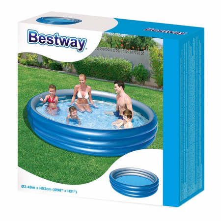 Bazin Rotund 3 Inele Bestway [1]