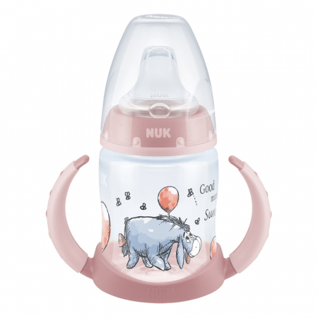 Biberon Nuk Learner First Choice Control Temperatura 150 ml Eeyore Roz 6-18 luni [0]
