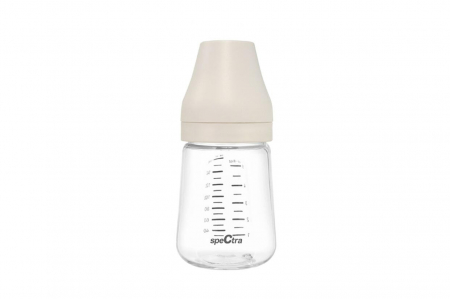 Biberoane tetine suzete - Biberon PA anticolici premium cu tetina S, crem