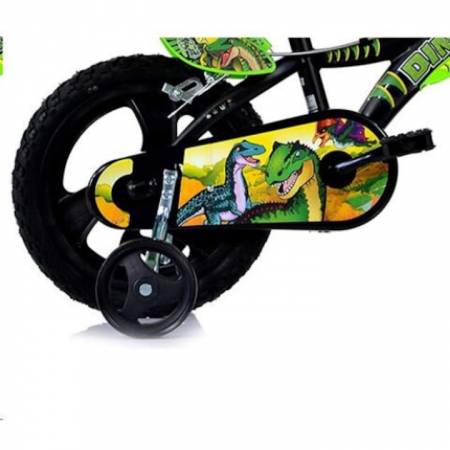 Bicicleta 16 Inch Dinosaur Verde [3]