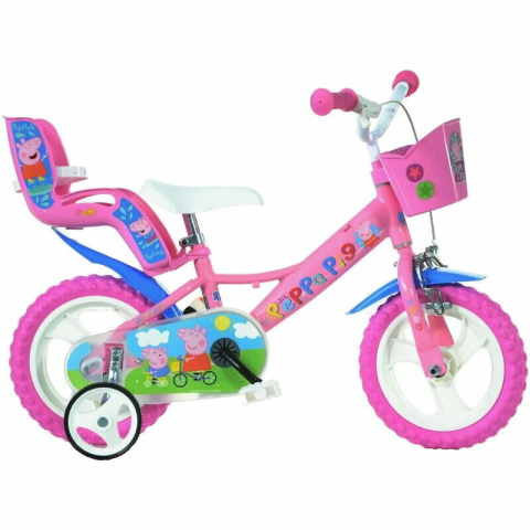 La plimbare - Bicicleta copii 12'' - Purcelusa Peppa