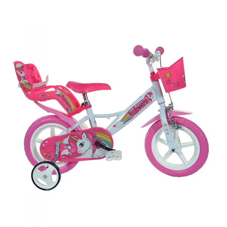 Biciclete copii - Bicicleta copii Dino Bikes 12 inch UNICORN