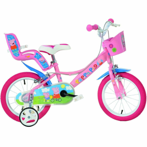 La plimbare - Bicicleta copii 14'' - Purcelusa Peppa