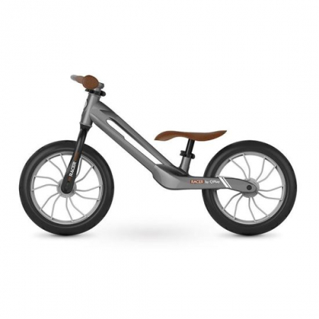 Bicicleta fara pedale QPlay Balance Bike Racer Gri [0]
