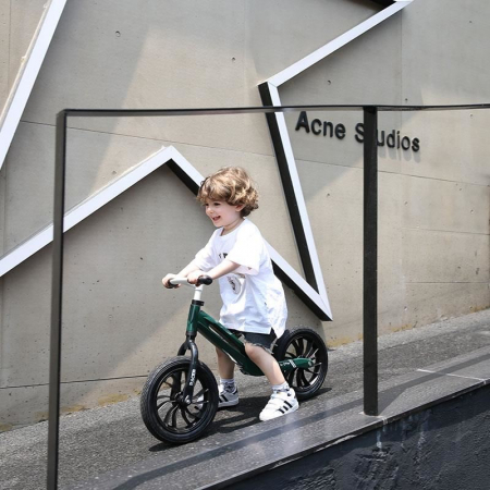 Bicicleta fara pedale QPlay Balance Bike Racer Verde [1]