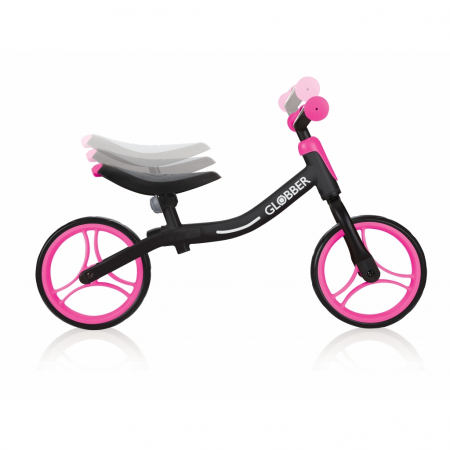 Bicicleta Globber GO BIKE fara pedale 8.5 inch roz [1]