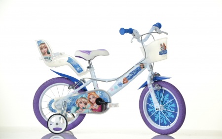Biciclete copii - Bicicleta Snow Queen 16" Dino Bikes