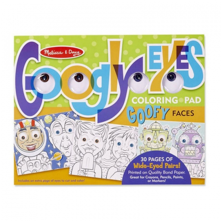 Bloc cu desene de colorat Mutrite Caraghioase Melissa and Doug [0]