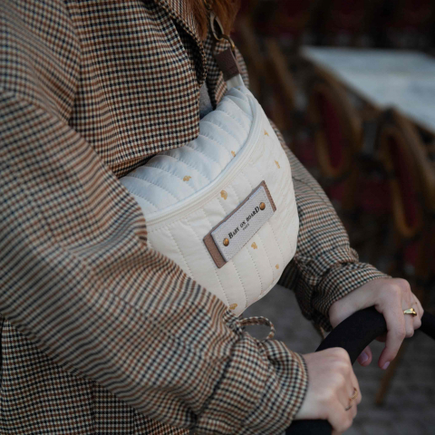 Borseta bebelusi Baby On Board Armelle Banana Cotton [1]