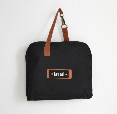 Borseta bebelusi Baby On Board Miniz Pouch Black [4]