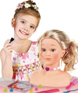 Bust Princess Coralie pentru machiat si coafat - mare NEW KLEIN [3]