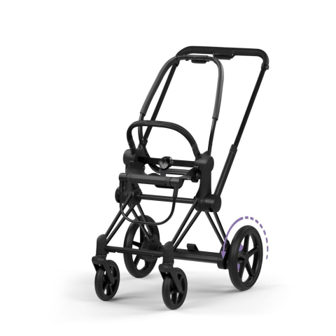 Carucioare copii - Cadru carucior Cybex e-Priam Style Matt Black
